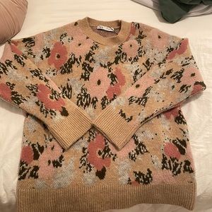 Floral Zara sweater